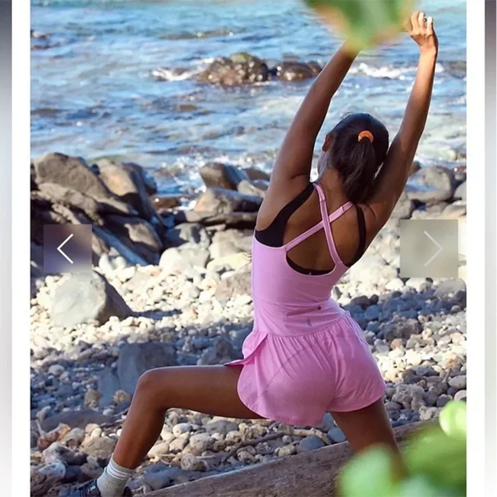 FREE PEOPLE MOVEMENT x REVOLVE | Righteous Runsie In Summer Lovin | Size M - Picture 5 of 14